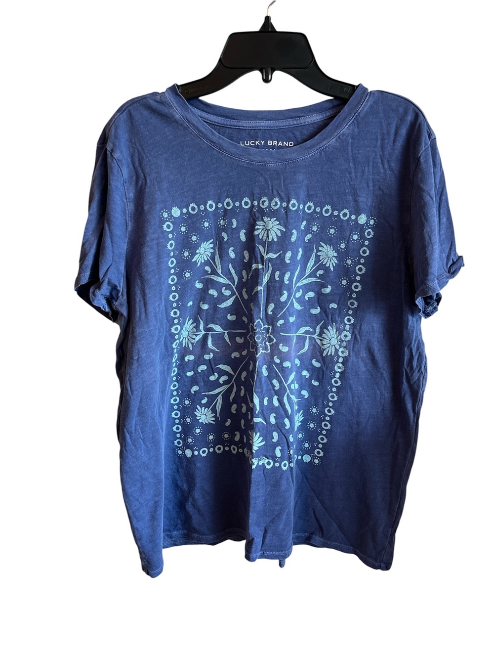 Lucky Brand Classic Crew Botanical T-Shirt